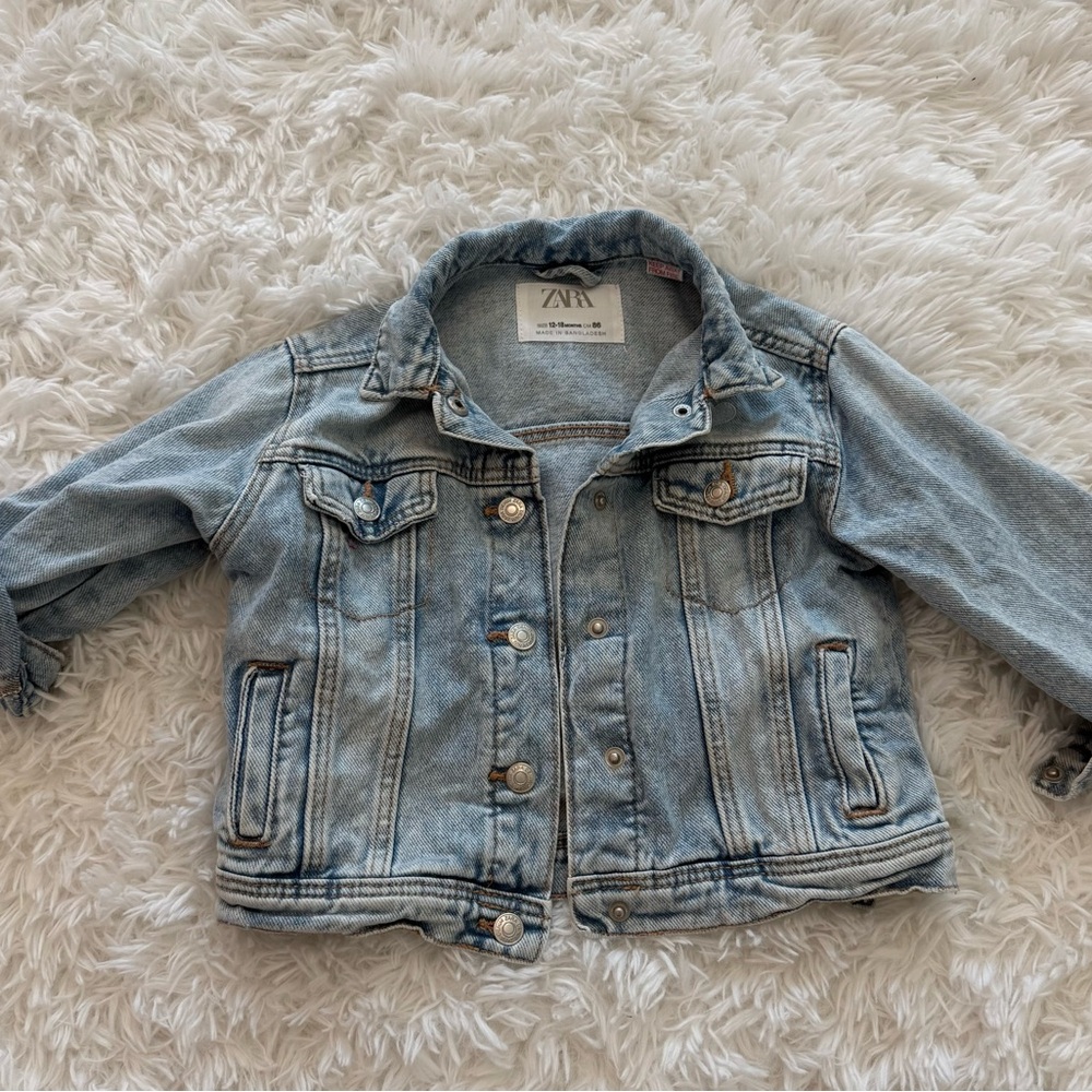 Zara Kids Classic Blue Jean Jacket